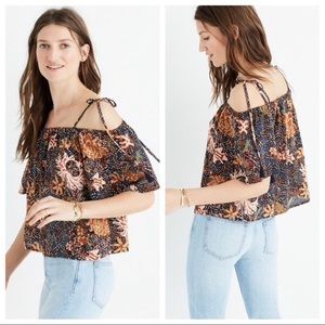 Madewell Tops - Madewell top in sea floral Madewell Tops - Madewell top in sea floral